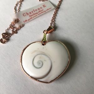 Charlene K 14k ❤️ necklace